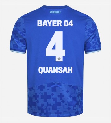 Bayer Leverkusen Jarell Quansah #4 Tredjetrøje 2025-26 Kortærmet